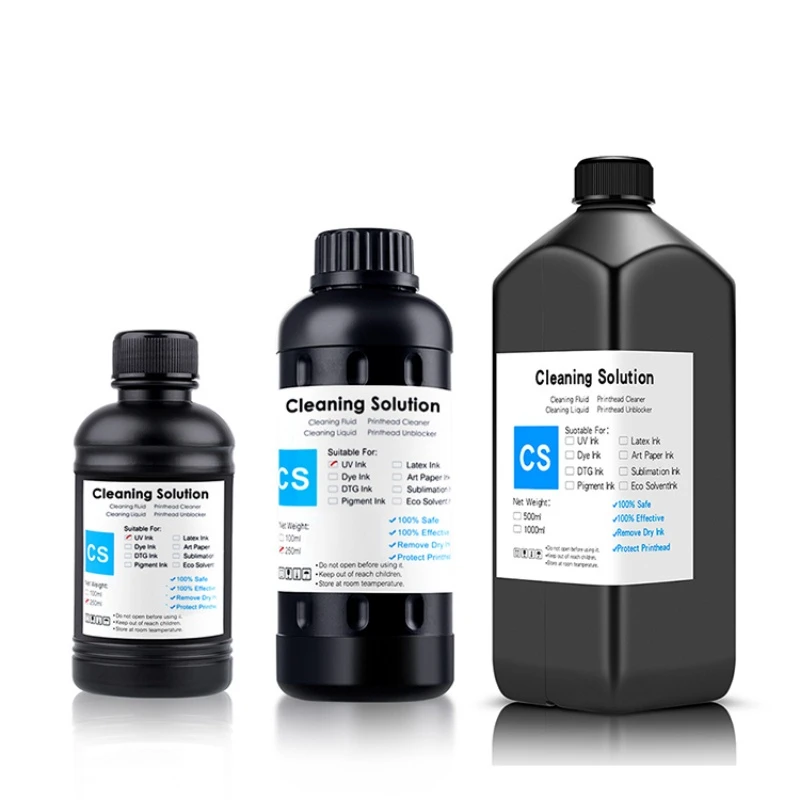 Nettoyer à encre UV pour tête de priner